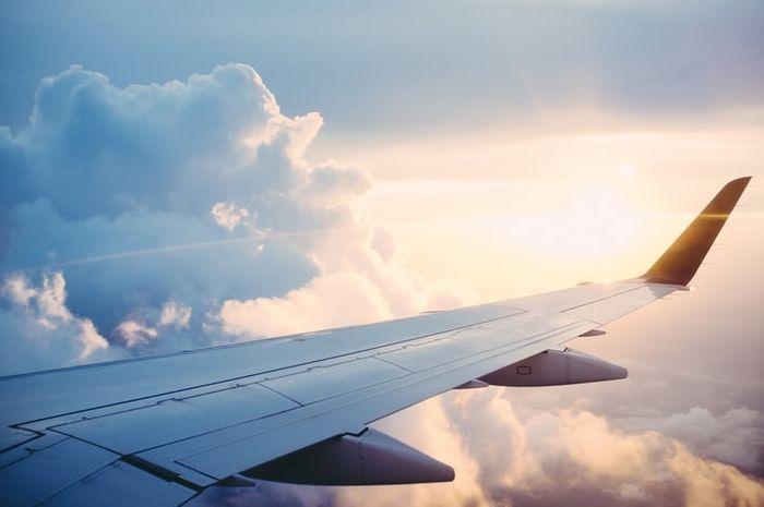 Plane Airplane Flight Clouds Sky Sun